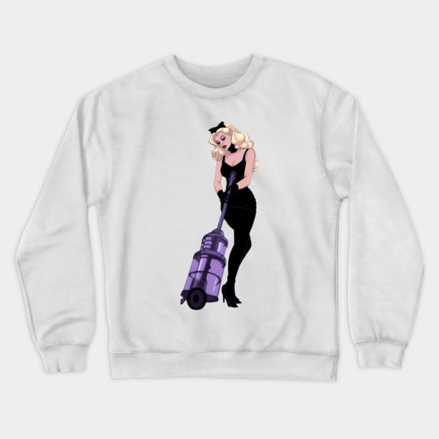 Violet Chachki repaul drag queen Crewneck Sweatshirt by DesginsDone